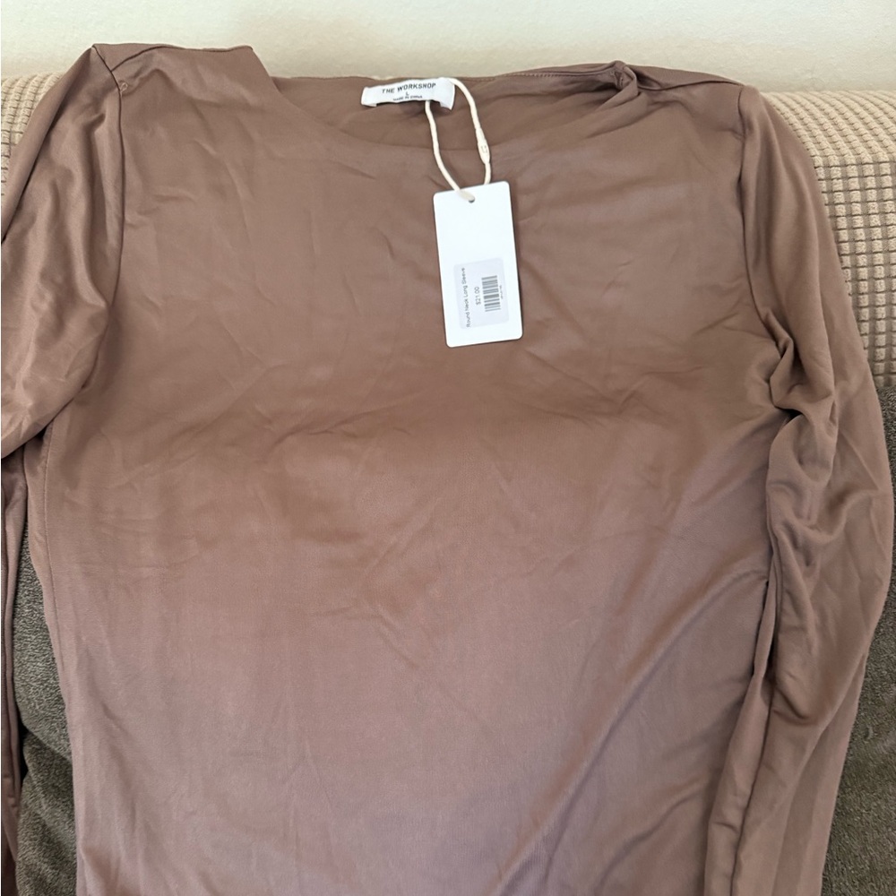 Workshop Republic Clothing Women's Beige Top